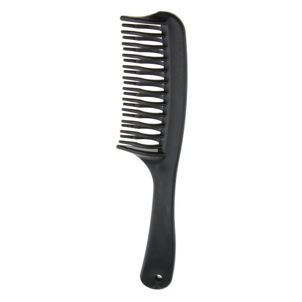 

double anti static hair detangling comb barber hair styling brush