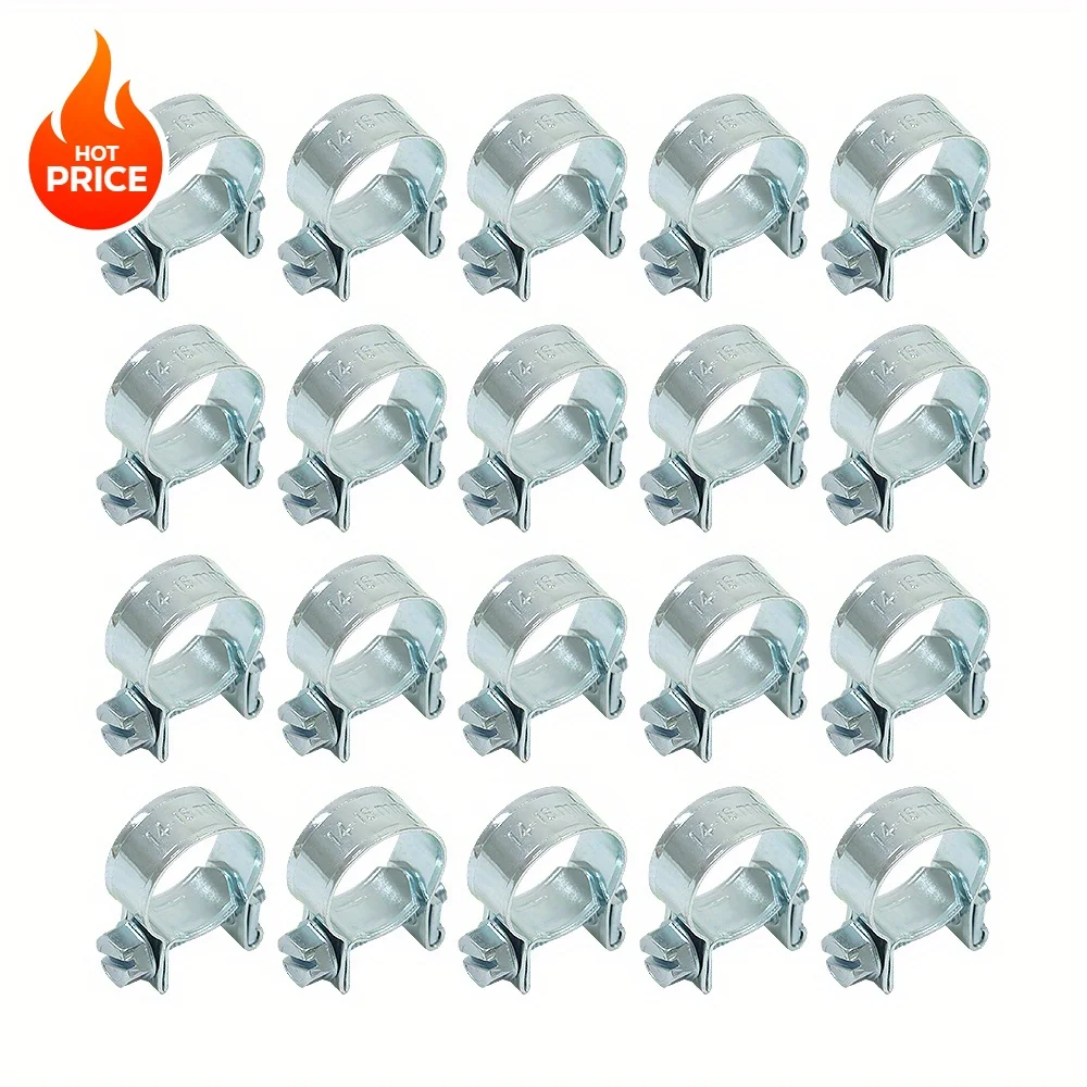 20 قطعة 3/8 "14 مللي متر-16 مللي متر مشبك خرطوم حقن الوقود/مشابك الوقود التلقائي