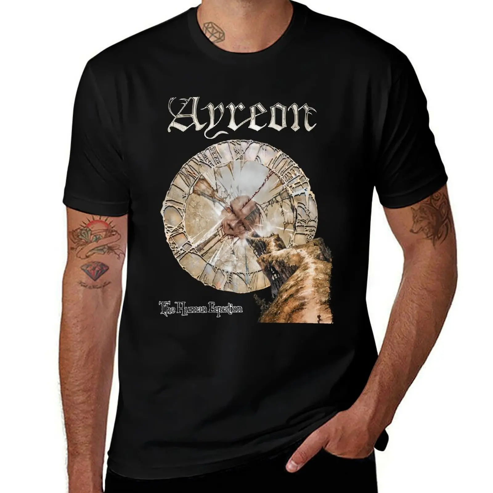 Ayreon - The Human Equation T-Shirt for a boy plus size tops anime tshirt t shirt men