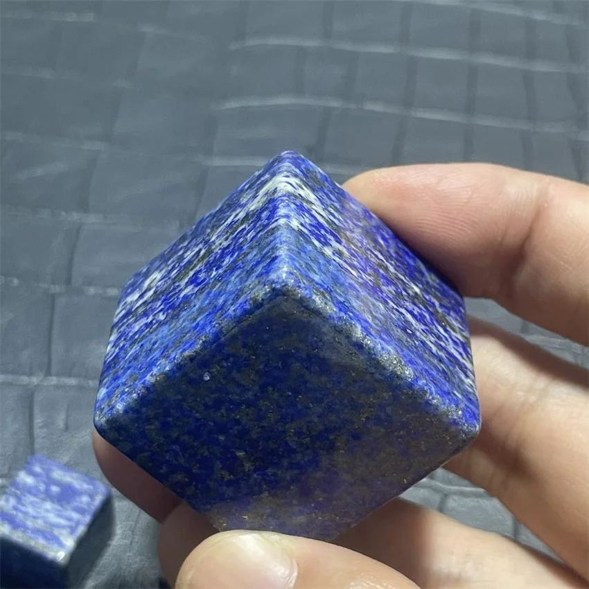 Natural Crystal Lapis Lazuli Square For Home Decoration Chakra Healing Crystal Reiki Stone Carved Home Decor Crafts