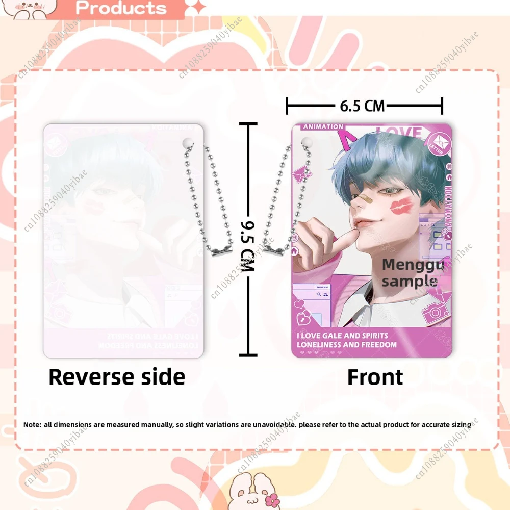 NIEUWE Demon Hunter van KPop Saja Jongens Jinu Cosplay Cartoon Transparante Kaart Halloween Carnaval Party Prop Rugzak Decoratie