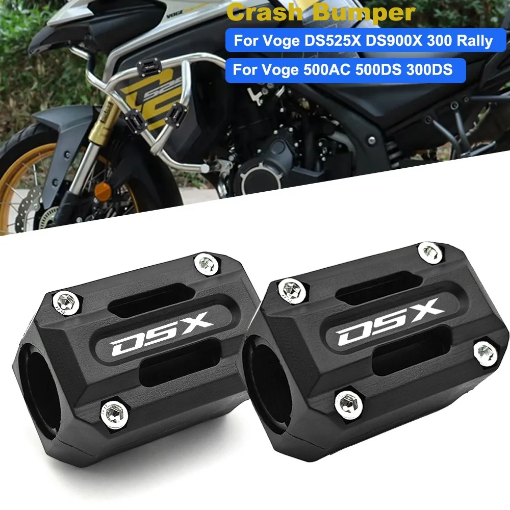 Para loncin voge ds525x ds900x ds625x dsx 525 dsx 900 300 rally 500ac 500ds guarda motor da motocicleta pára-choques blocos protetor