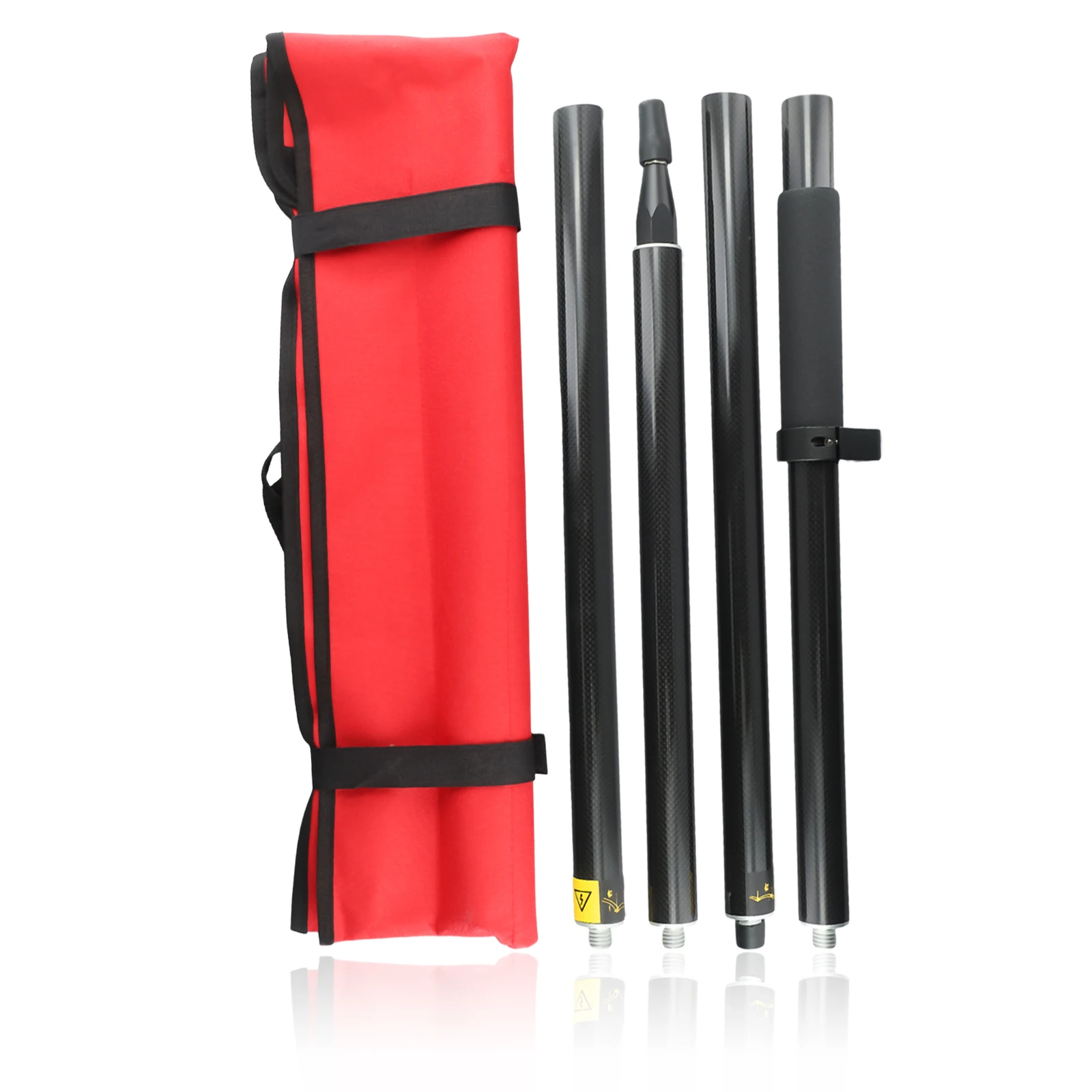 

Carbon Fiber Pole Carbon Rod Insulated Thread 5/8\" 5cm/section Da.3.2cm GPS Interfaces 32mm Compatible 2022 New