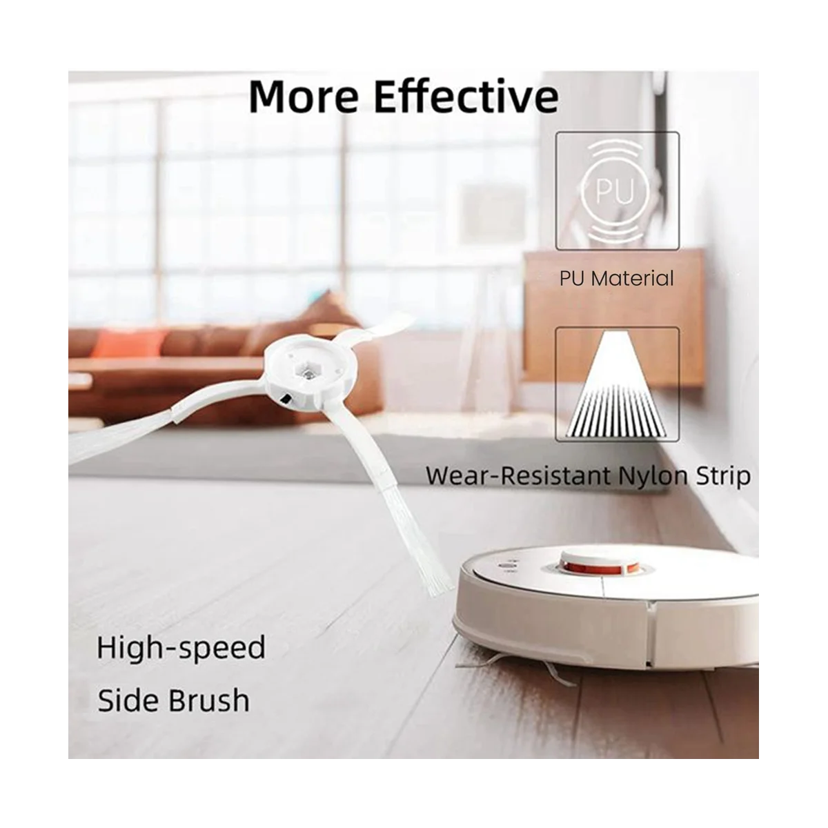 

Replacement Accessories Kit for S4 S5 S6 S50 S51 S55 Xiaowa E4 E20 E25 E35 Robotic Main Brush Filter-HIM