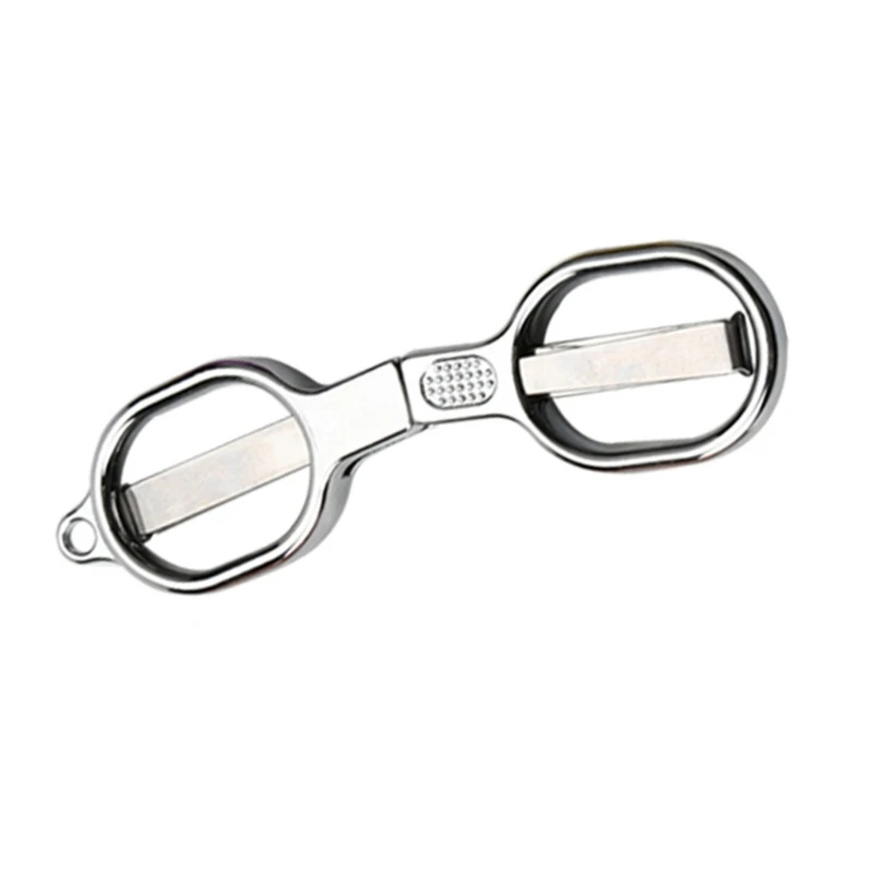 Folding Scissors Safe Portable Travel Mini Scissors Stainless Steel Retractable
