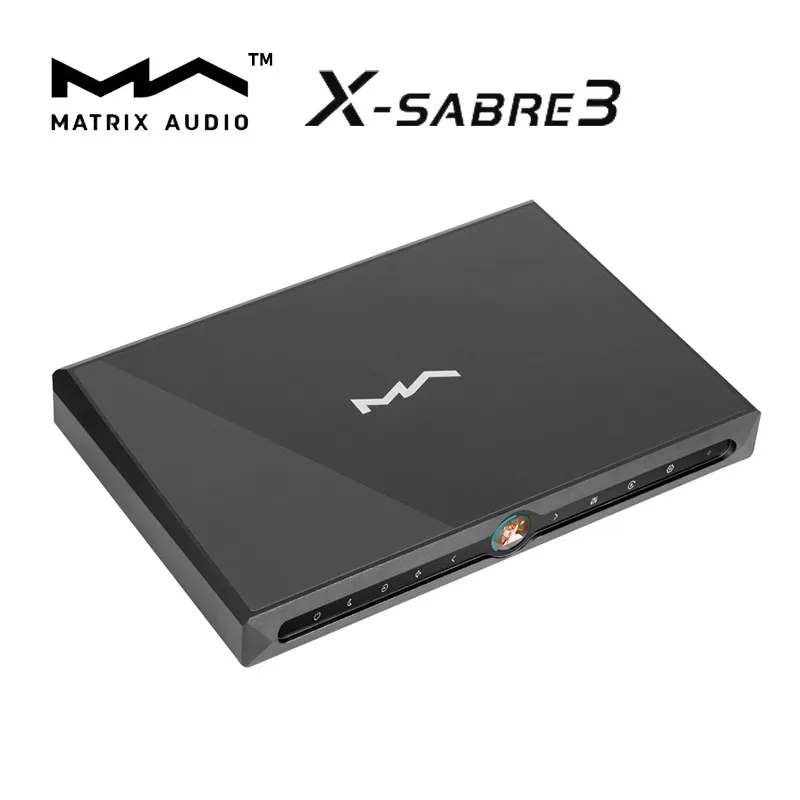 

MATRIX X-SABRE3 Потоковое аудио ЦАП ES9038PRO Декодер Hi-Fi Музыка 768 кГц/32 бит DSD512 с дистанционным управлением