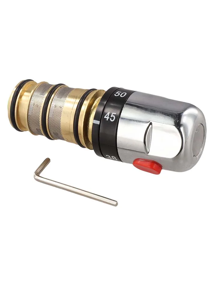 Smart Thermostatic Control Tap 120*39.57mm 4.7*1.56inch Replacement Cartridge Modern Stylish Finish Safety Override Stop