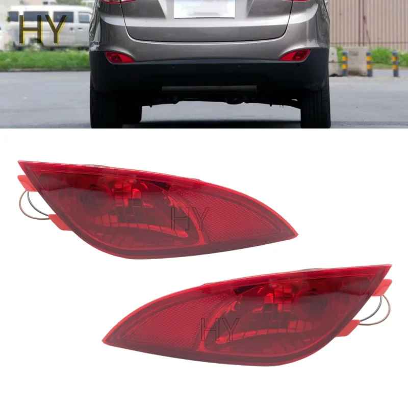 Car Brake Light reflector For Hyundai IX35 2010 2011 2012 2013 2014 2015 Rear Bumper Brake Light Tail Stop Lamp 92405-2Z300 