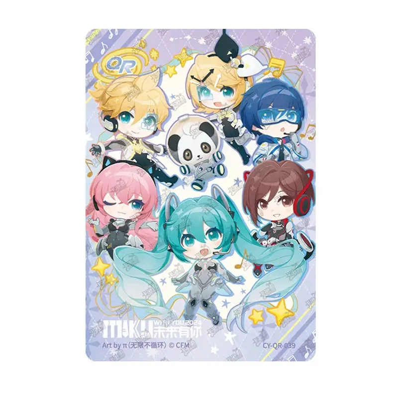 

KAYOU Hatsune Miku Series 3 First Sight Pack QR(038-051)/HR(013-028) Miku With You Genuine Single Sheet Full Set Collection Card