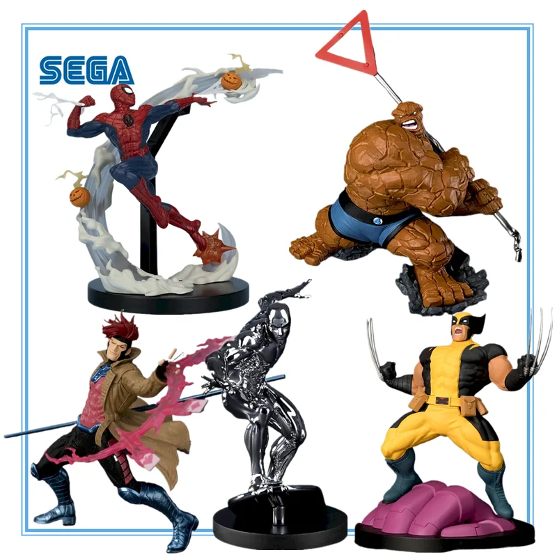 

В наличии оригинальный SEGA Marvel Бен Гримм паук ПВХ 15 см аниме персонаж модель коллекция украшения игрушки подарки