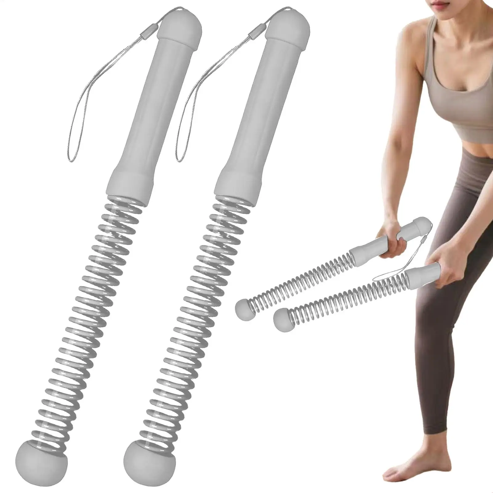 

Battle Ropes For Home Gym Weighted Cordless Workout Ropes 2 Pieces Muscle Training Equipment For Home Busy Professionals