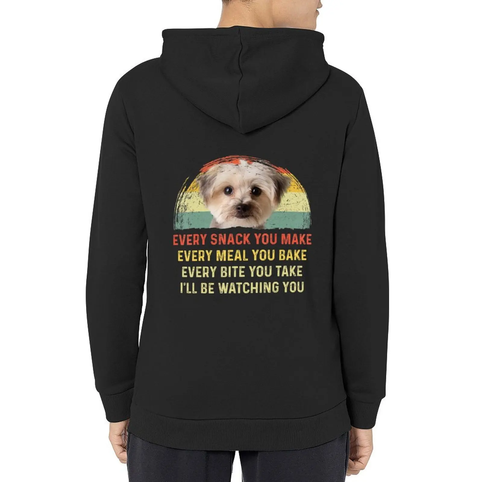 

Every Snack You Make Morkie Dog Mom Dog Dad Hoodie mens clothing aesthetic clothing mens clothes male clothes mens hoodie
