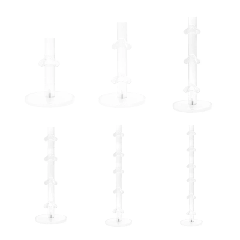 Multi Layer Acrylic Glasses Holder Sturdy Acrylic Eyeglass Rack for Organized Display and Quick Access in Shops