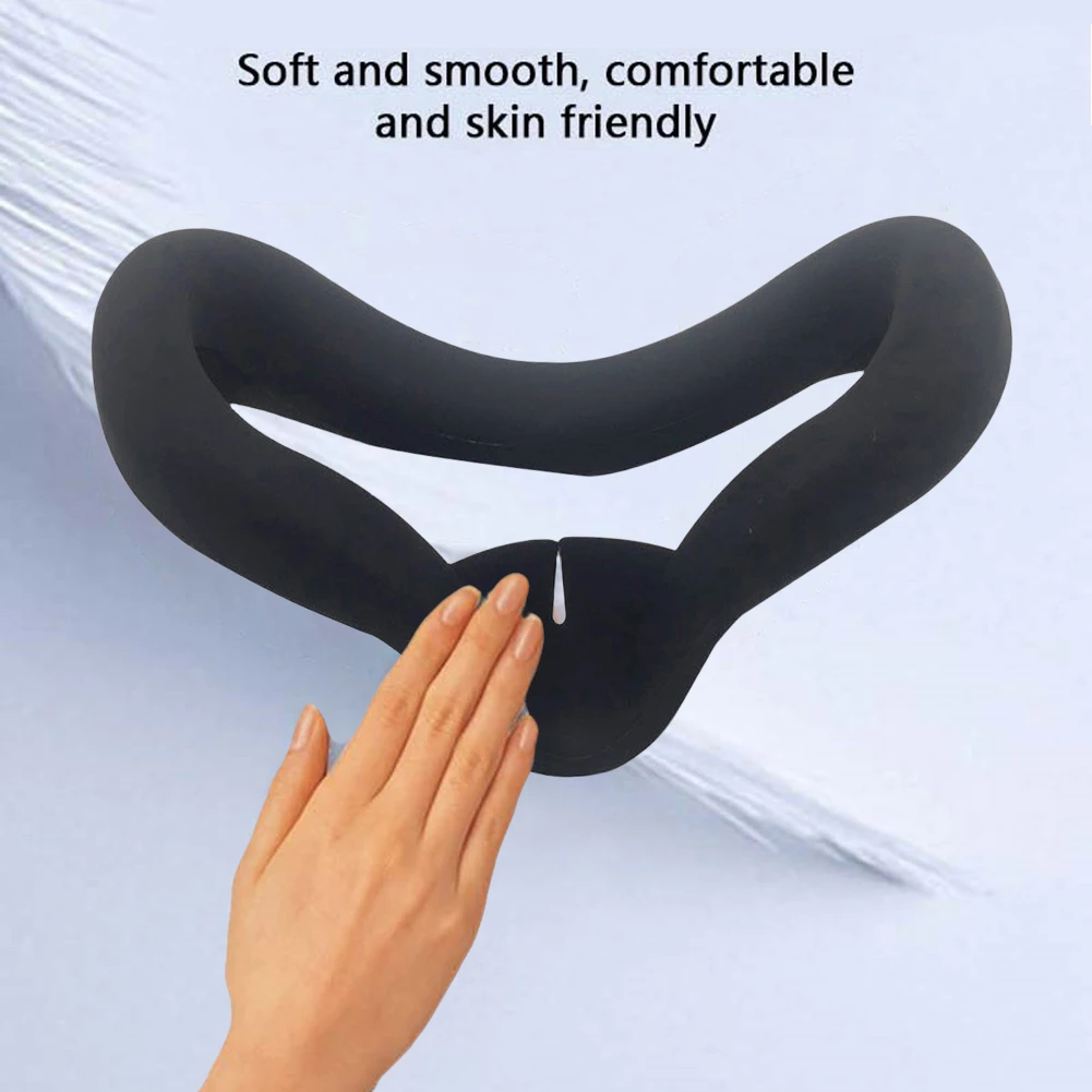Sweatproof Eye Mask para Meta Quest 3,Soft Headset, Face Connector com Nose Bridge Bracket Design