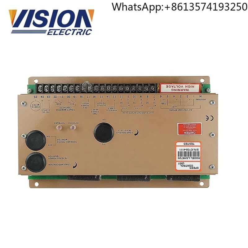 

LSM672 Generator Load Share Module Electric Speed Controller Panel Board Controller Module