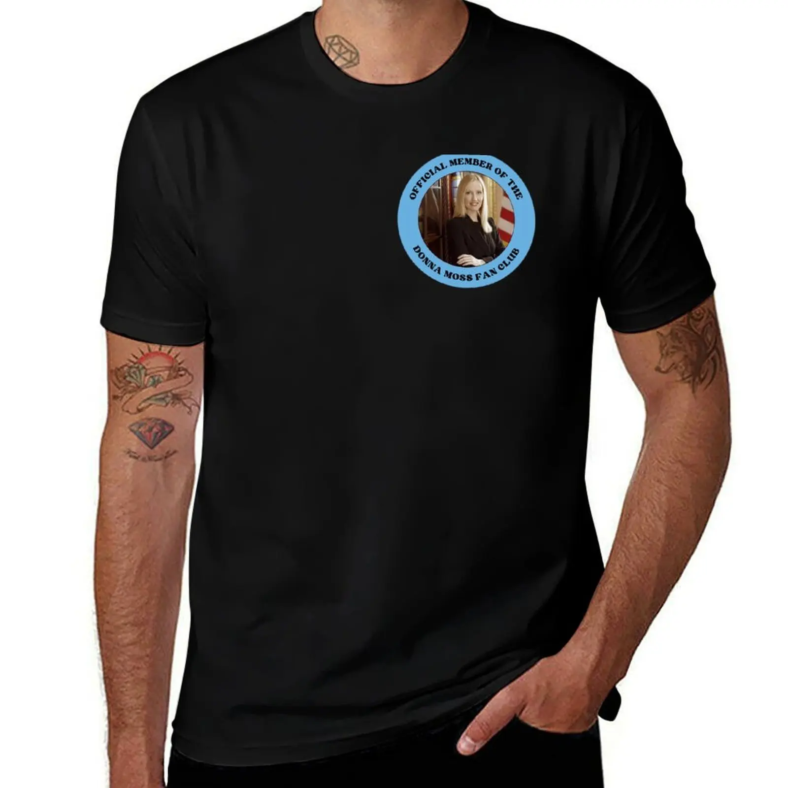 

Donna Moss Fan Club T-Shirt Performance Workout Short Sleeve Tee