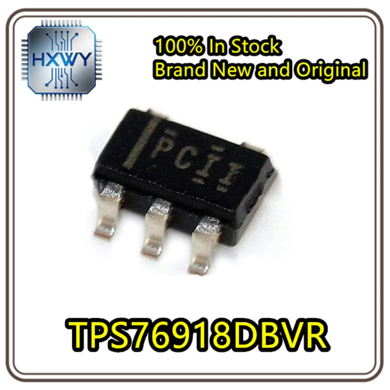 (10/50 pieces) TPS76918DBVR PCII PC11 SOT23-5 1.8V LDO Brand new original stock Electronic equipment