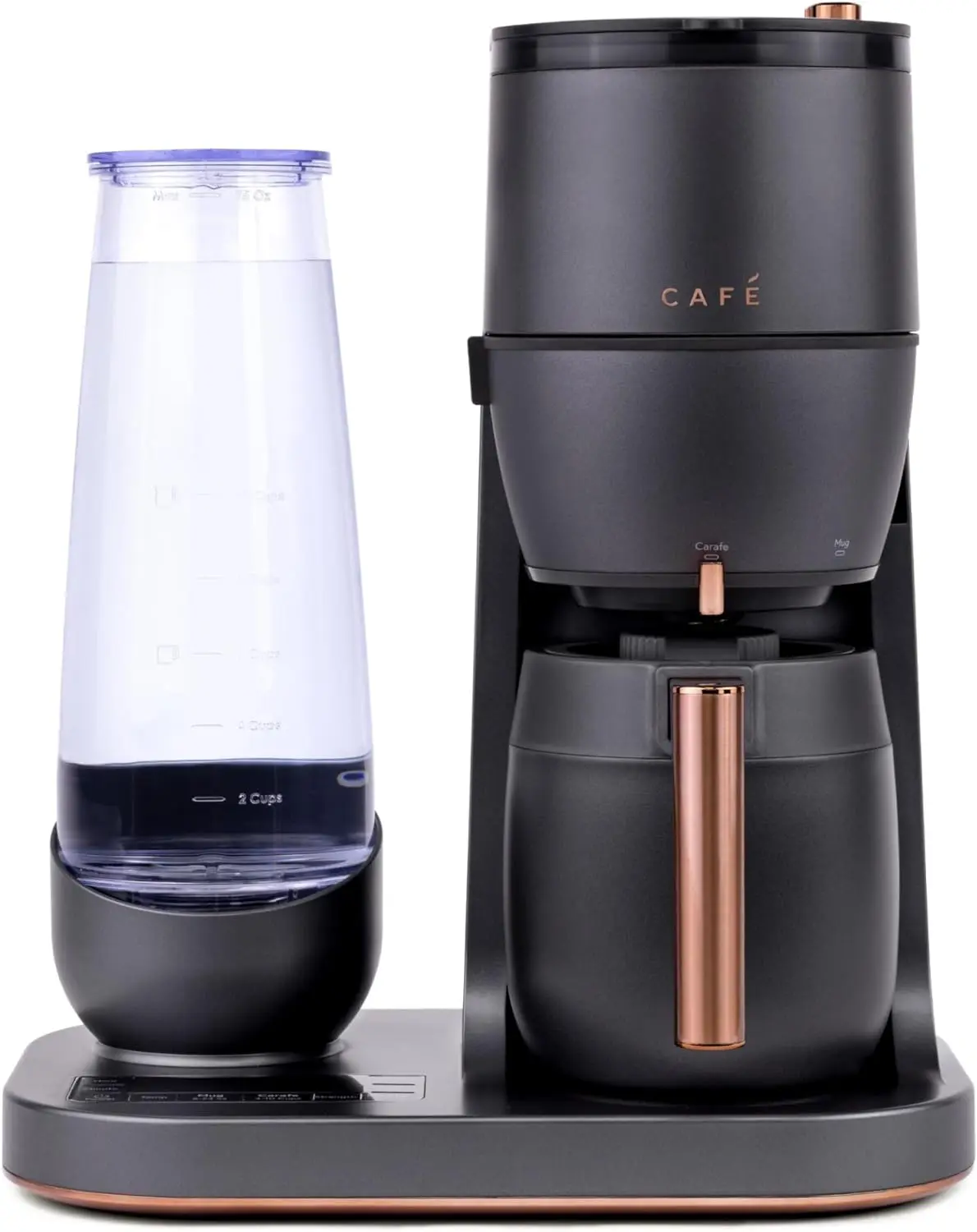 

Café Specialty Grind and Brew Coffee Maker, Single-Serve Option, 10-Cup Thermal Carafe, WiFi Enabled Technology,