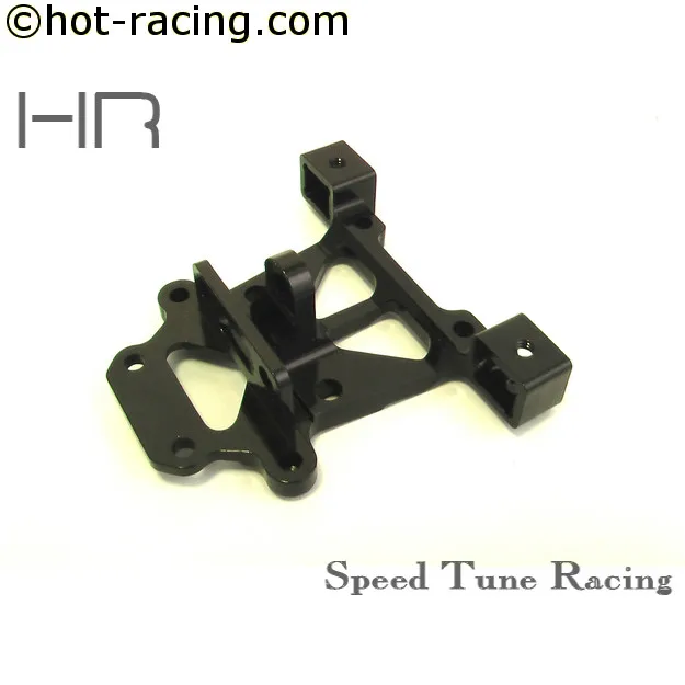 Hot Racing VXS13M01 Aluminum Rear Body Mount/Post (Replaces TRA7015 Body Mount Set) for 1/16 Traxxas E-Revo VXL/Slash VXL/Summit