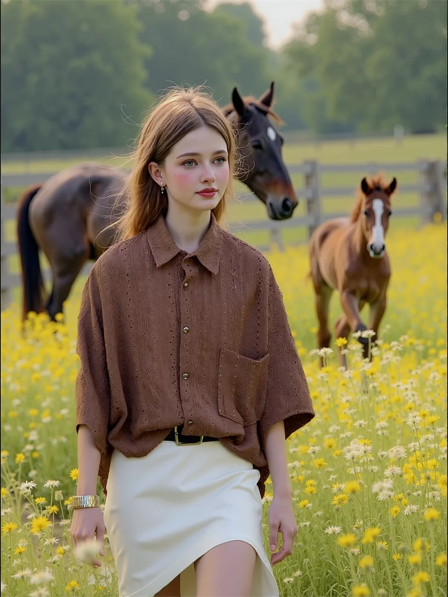 Kurzarmhemden für Damen, Umlegekragen, Sommer, lockere Passform, Übergröße, Boyfriend-Stil, Knopfleiste vorne, lässig, einfach, einfach, minimalistisch