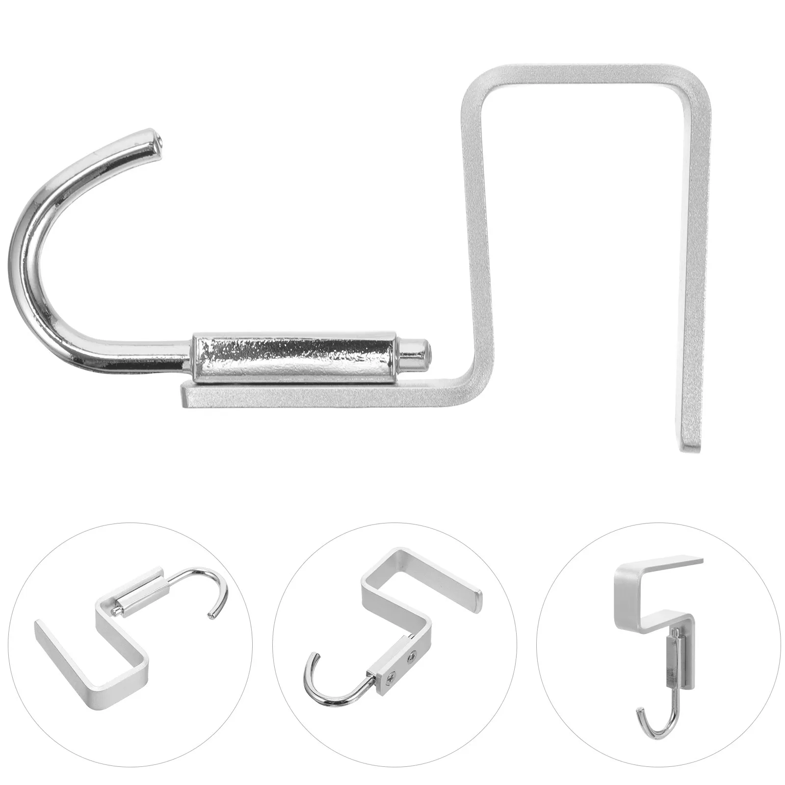 Lightweight Metal Purse Hook for Desk Table Backpack Holder Schoolbag Hanger Bag Storage Hook Office Student Dorm Essential