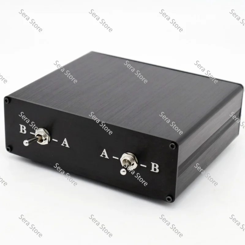 HiFi Version Home Amplifier Speaker Switcher High Current Aluminum Chassis