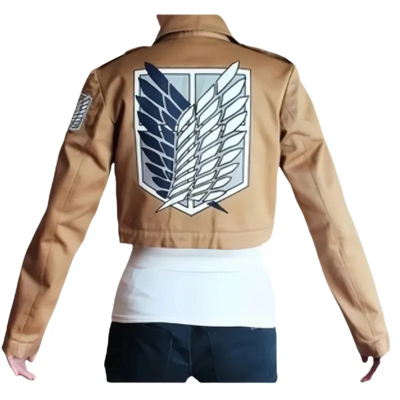 2025 22 Recon Corps Levi Ackerman Cosplay Costume Yellow Uniform