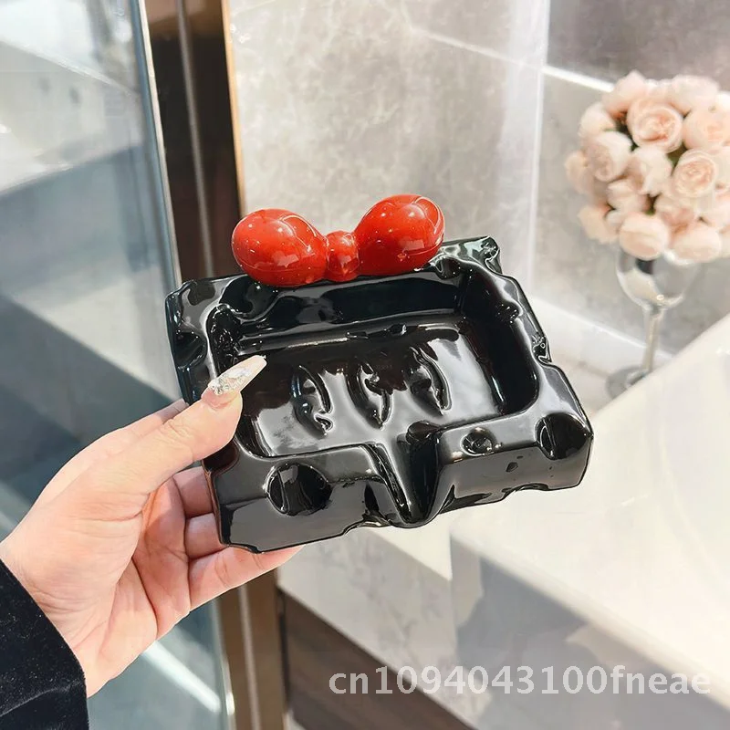 

Коробка для мыла без перфорации, стеллаж для хранения, милый настольный органайзер для ванной комнаты, дорогой органайзер для бытовой стирки разных цветов