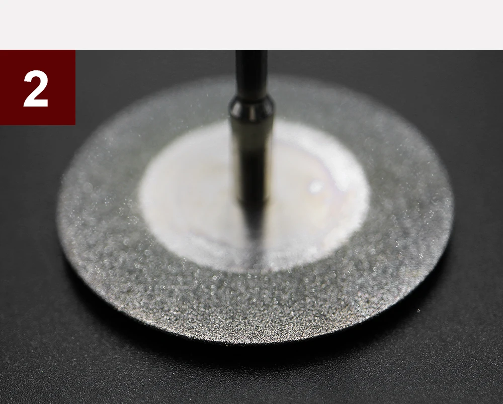 10 Stück/Packung Diamantsägeblätter Schaft 3mm 20/25/30/35/40/50mm Sägebits Kleine Diamantschneidklingen – Detail 5