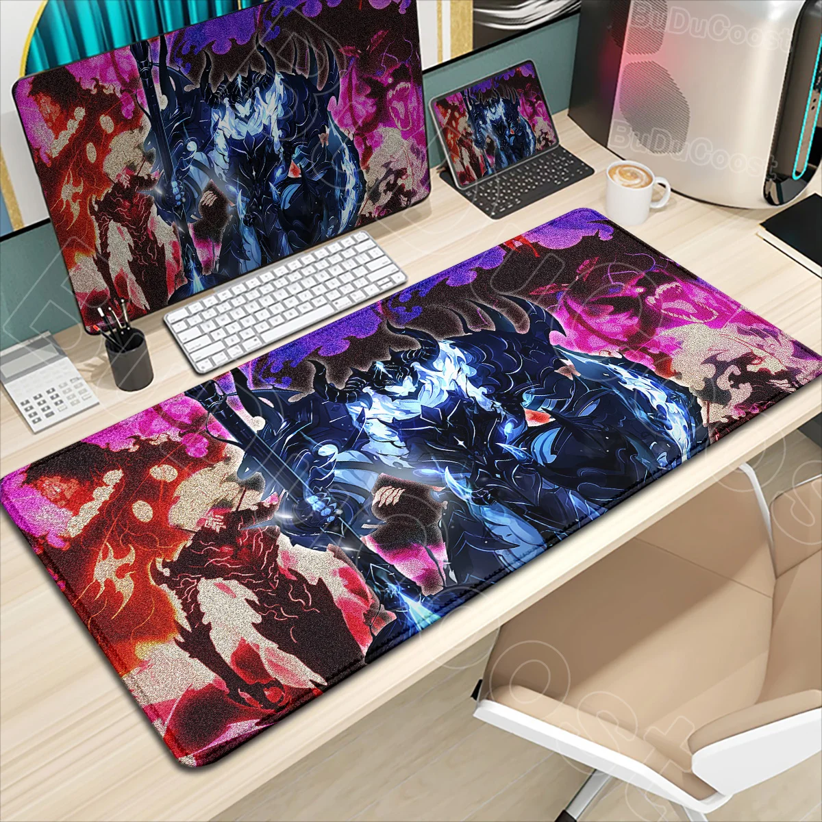 

New XXL Gaming Accessories Mause Pad 1000x500mm Rubber Mousepad Anime Solo Leveling Mouse Pad Keyboard PC Computer Game Desk Mat