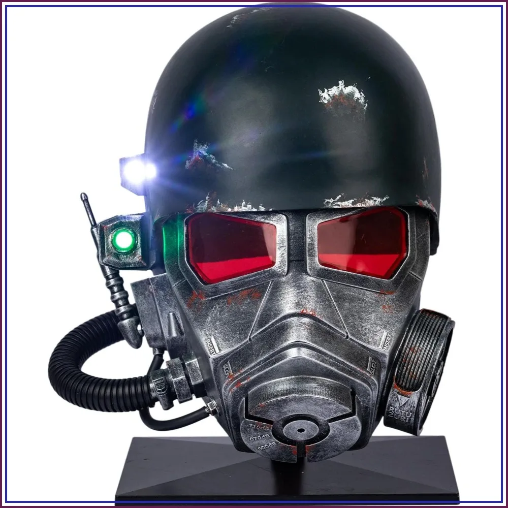 Ranger Helmet NCR Armor Cosplay Deluxe Full Head Resin Mask for Halloween Costume Prop