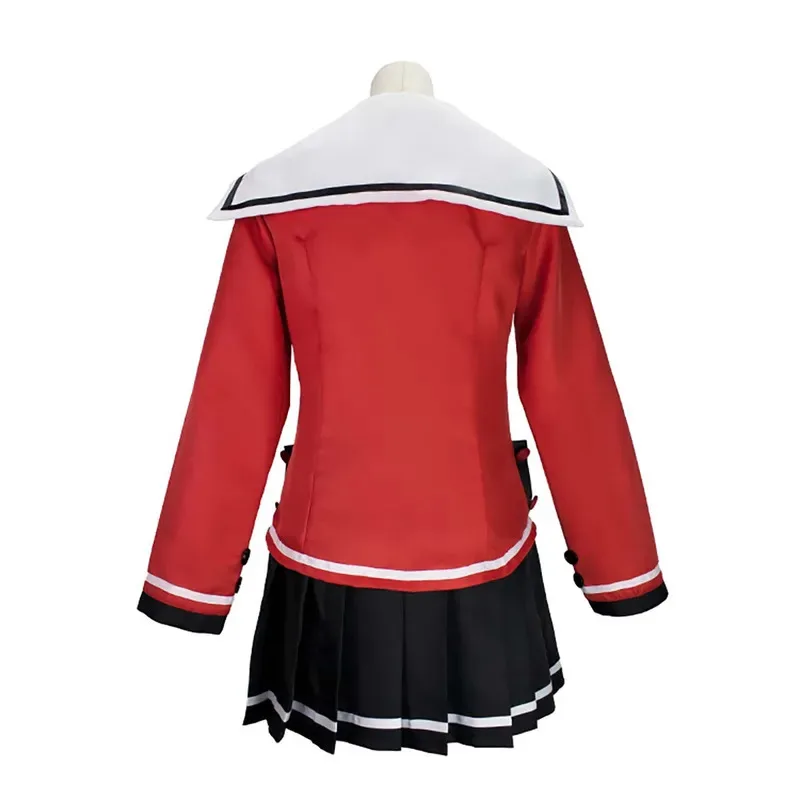 Women Anime Charlotte Tomori Nao Cosplay JK Uniform Costume Or Wig lf[5