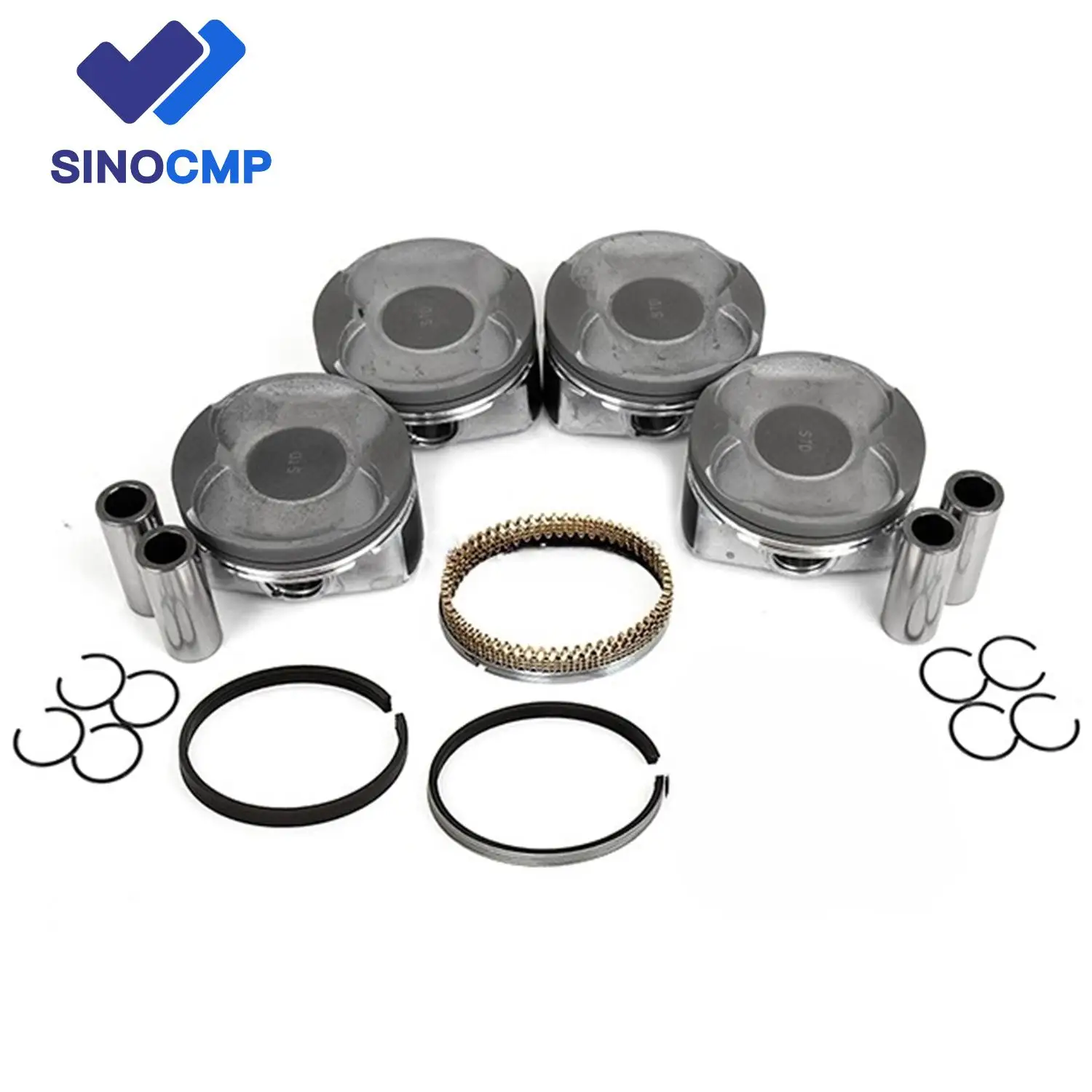 

Комплект поршней двигателя 2ARFE 13211-0V011-A0 13211-0V012-B0 13211-36032-C0 для 09-16 Toyota Camry Rav4 Scion tC 2.5L