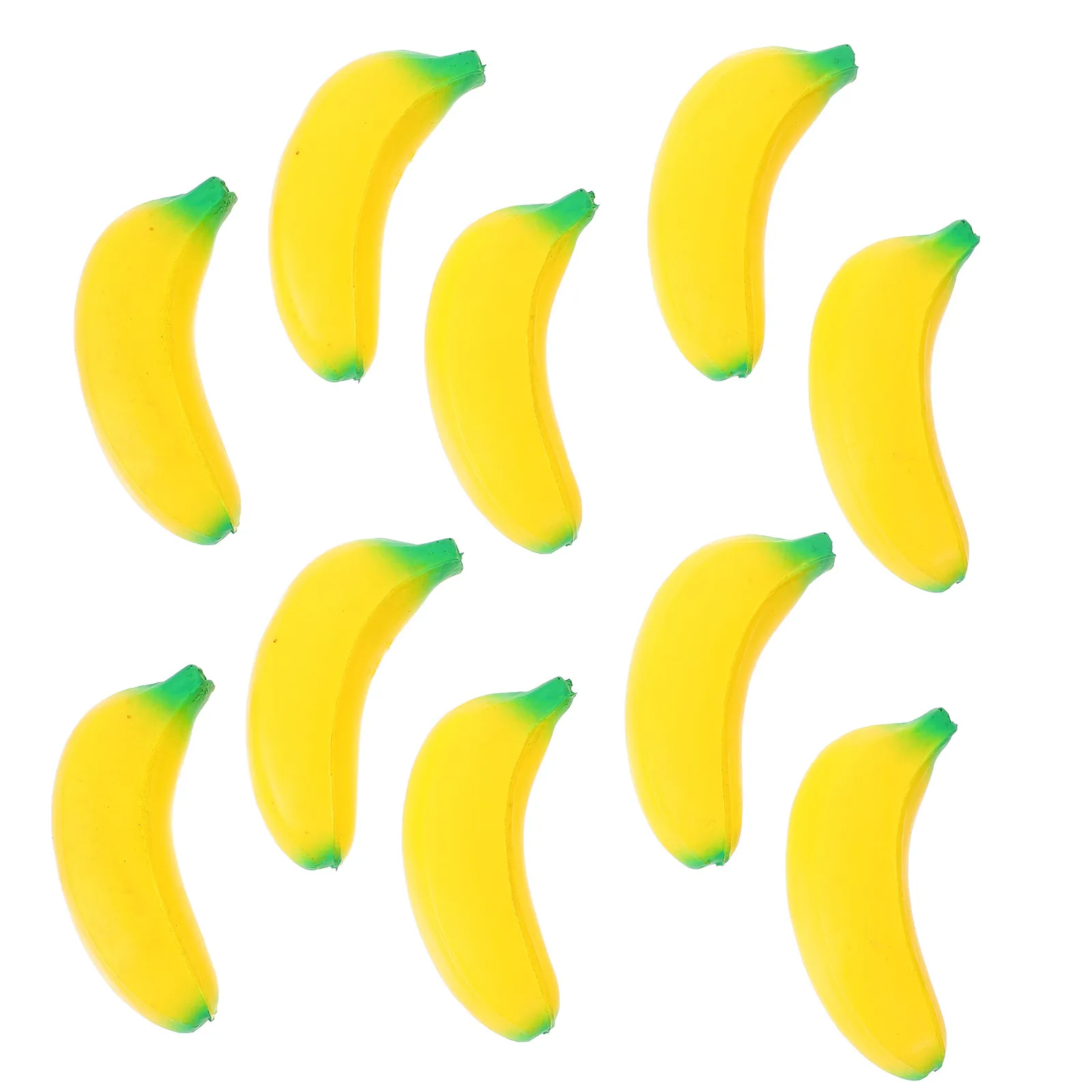 

10Pcs Funny Peelable Banana Shaped Stress Reliever Squeeze Sensory Fidget Plaything for Anxiety Relief Squeeze Toys
