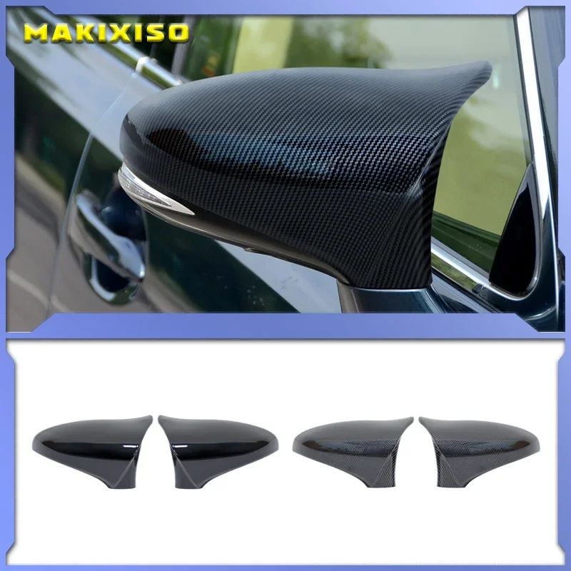 

For Lexus GS RC F Sport 2015-2018 High quality Carbon fiber Look Car Side View Mirror Housing Cover Caps Auto Parts