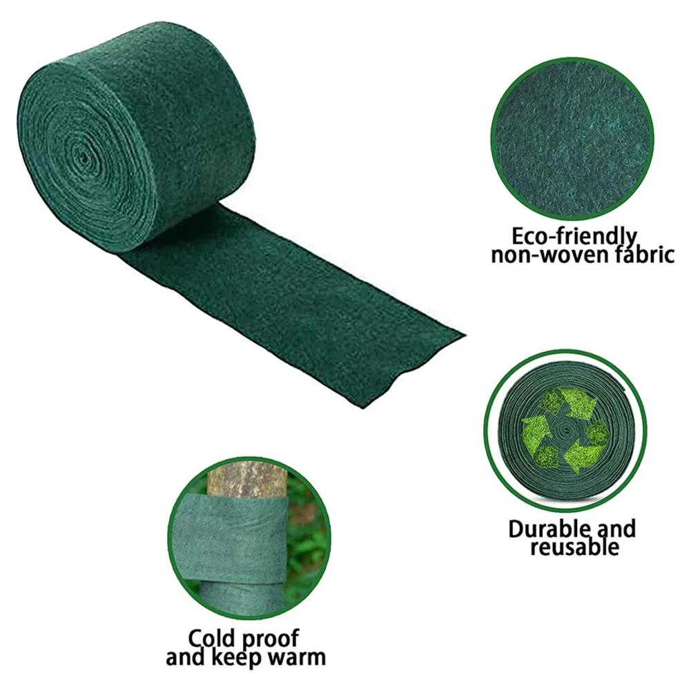 WinterProof Tree Trunk Guard  Multi functional Tree Protector Wrap  Protects Plants from Cold Weather  12*2000CM