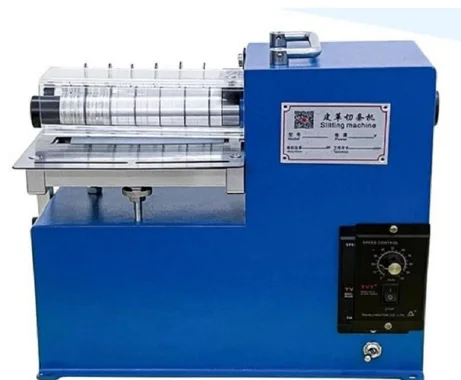 Leather Strip Belt Strap Cutting Machine With Edge Folding Leather Laminating Machine
