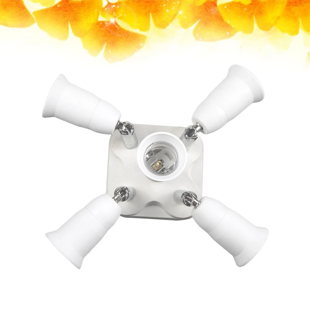 

Universal Lamp Head E27 Socket Adapter Rotatable Bendable Kitchen Bedroom Bar Restaurant Light Holder