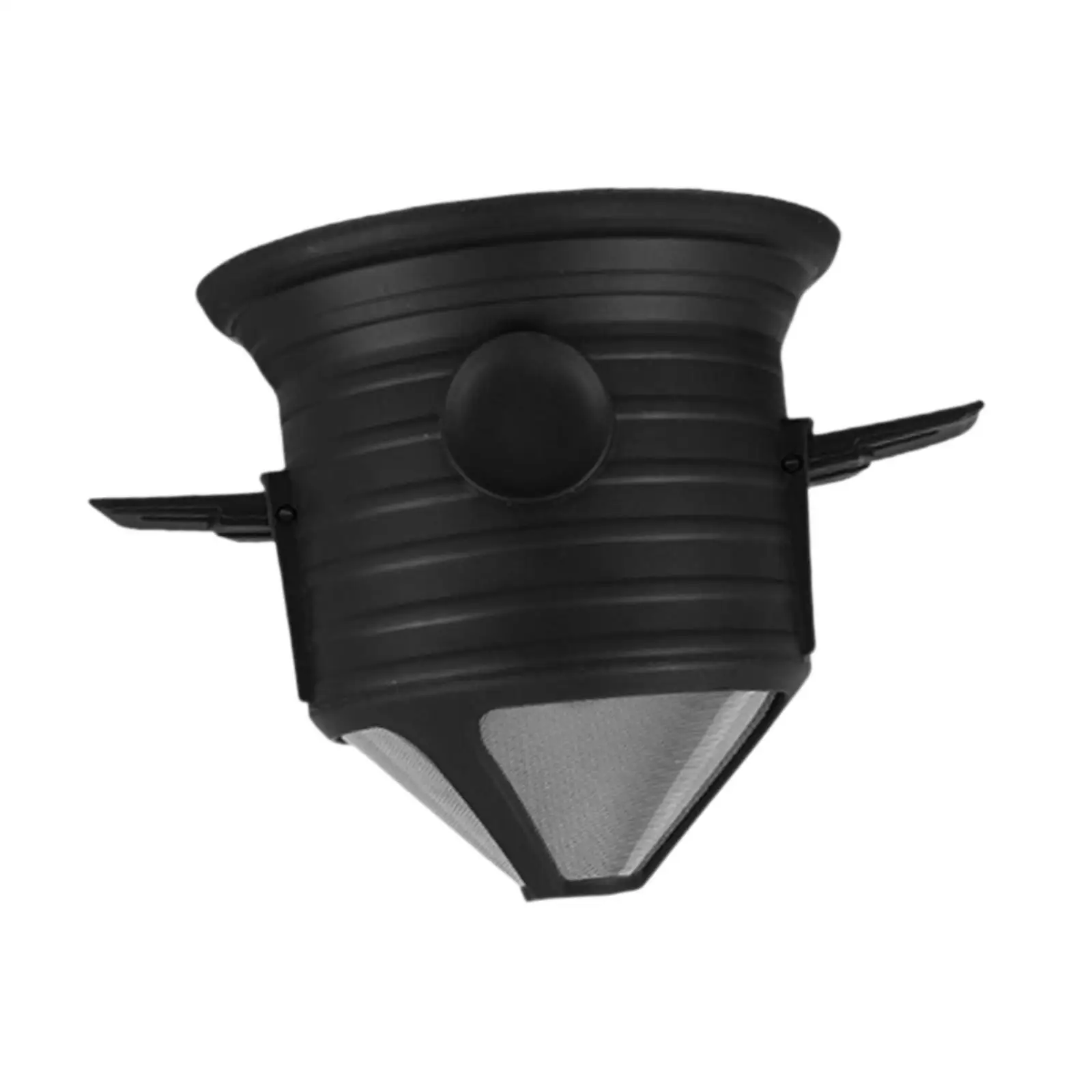 Portable Pour over Cone Coffee Filter Universal Fit Foldable Arm for Travel Backpacking