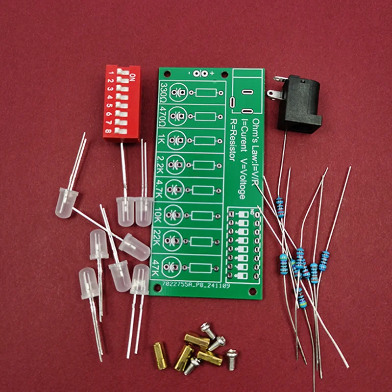 Kit de prática de solda DIY - Aprenda eletrônica e melhora suas habilidades com placas de circuito fáceis de montar