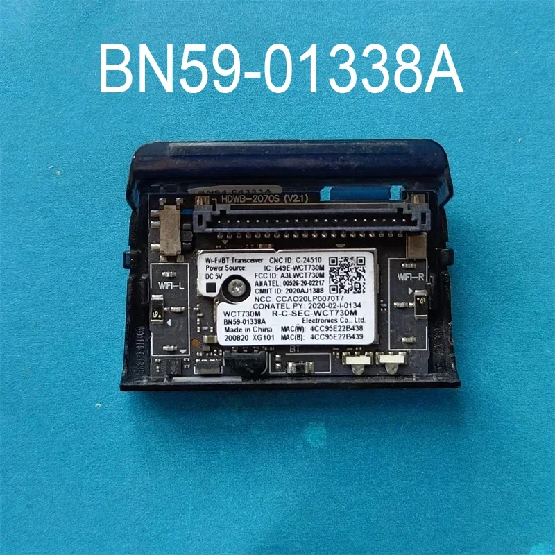 Original BN59-01338A WIFI Button IR Module WI-FI BT Transceiver is for QN55Q70TAF QN55Q7DTAF QN65Q70TAF QN75Q70TAF QN82Q70TAF TV