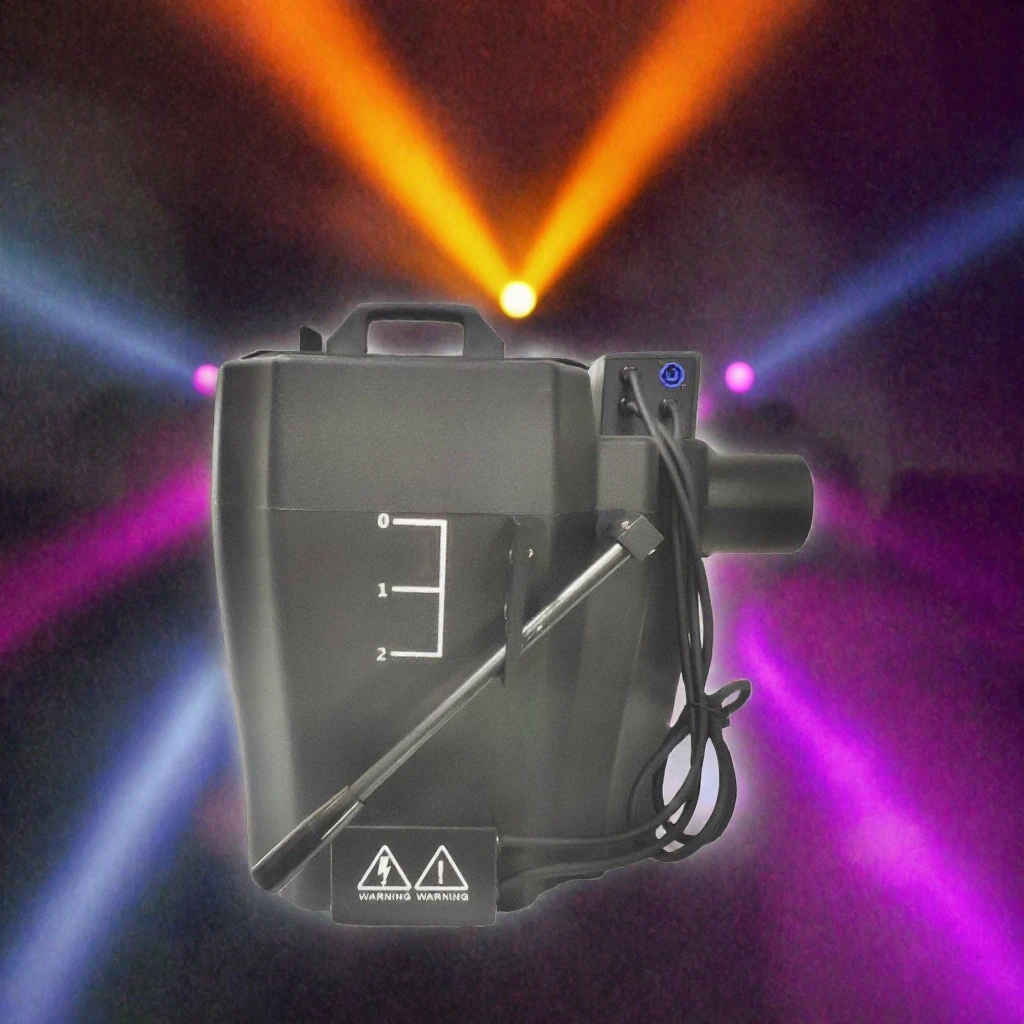 Box Type Dry Ice Fog Machine 3500W Manual Control Low Lying Smoke Fogger For Stage Wedding Event DJ Disco Club Performance