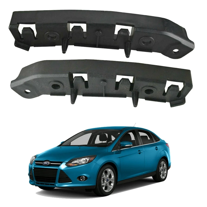 For 2012 -2018 Ford Focus Front Bumper Support Retainer Brackets 1 Pair Left Right CP9Z17C947B CP9Z17C947A