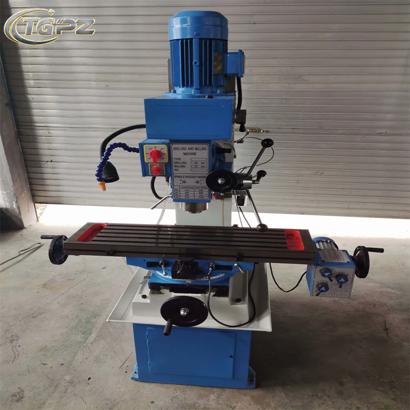 ZX50C 220V Mini Milling Vertical PLC Bearing Core Heavy Construction Multi-Functional Drilling Milling Cost-Effective