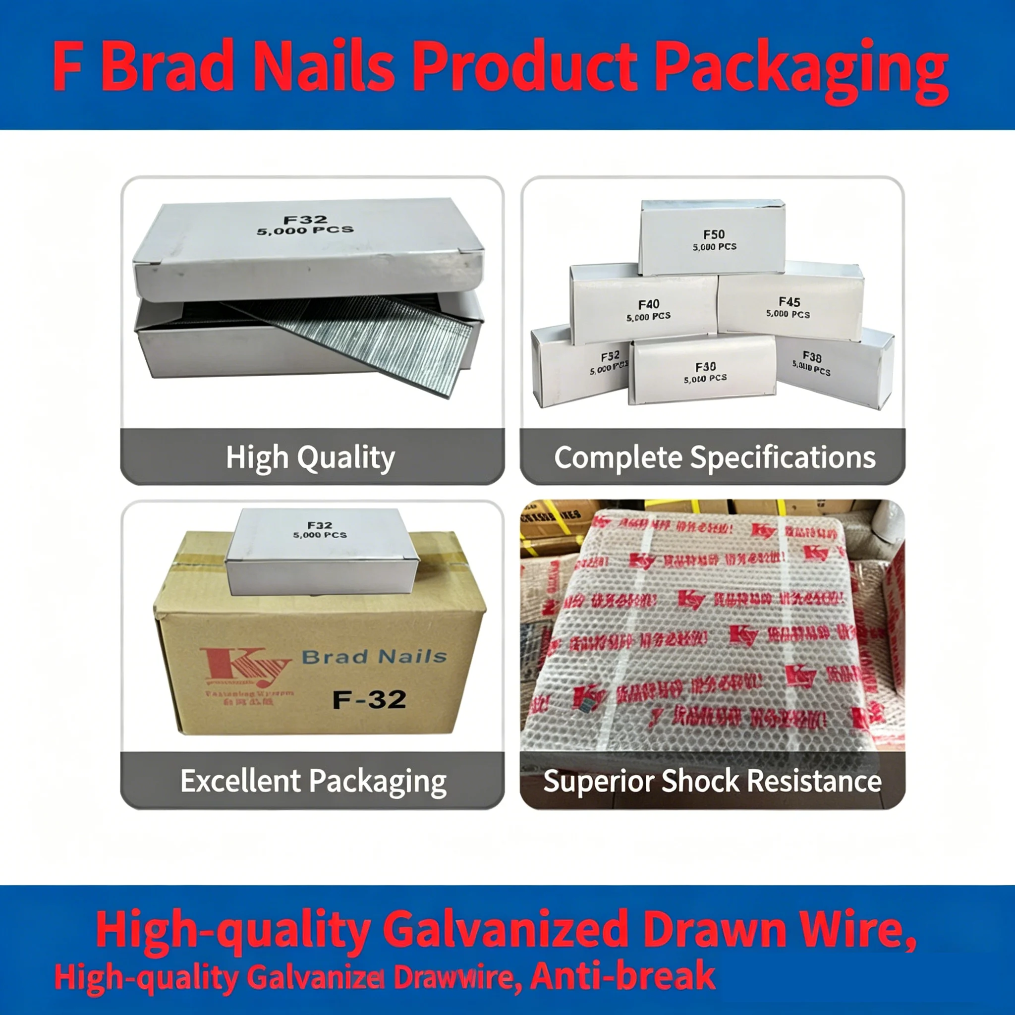 

Гвозди и скобы для пневмопистолета Heimerdinger