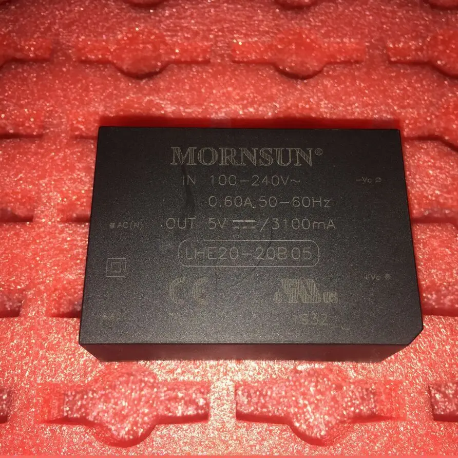 AC-DC Módulo de Alimentação, Novo, Original, LHE20-20B03, LHE20-20B05, LHE20-20B09, LHE20-20B12, LHE20-20B15, LHE20-20B24,, 20W