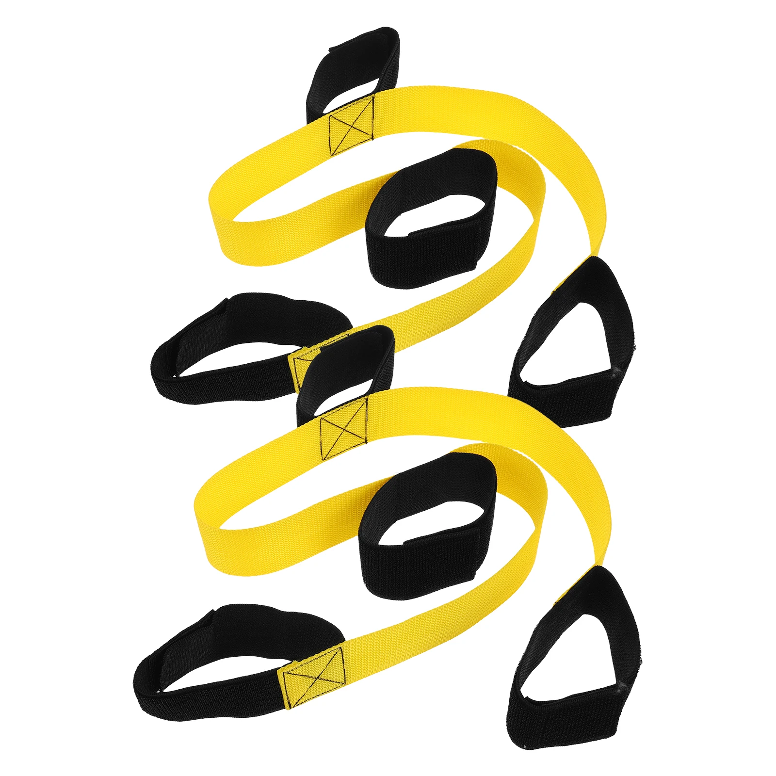 

2pcs Giant Footsteps Strap Team Building Game Outdoor Training Equipment for Family Reunion Relay Race Adult Kids Cooperative