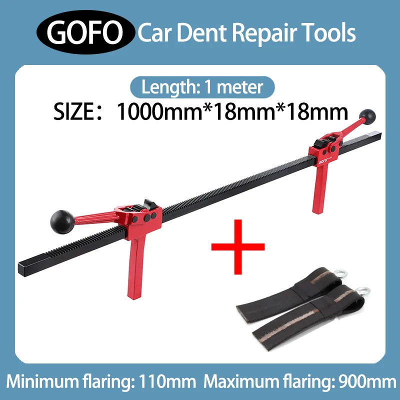 car dent repair tools long expander hail dent tool set 1000mm