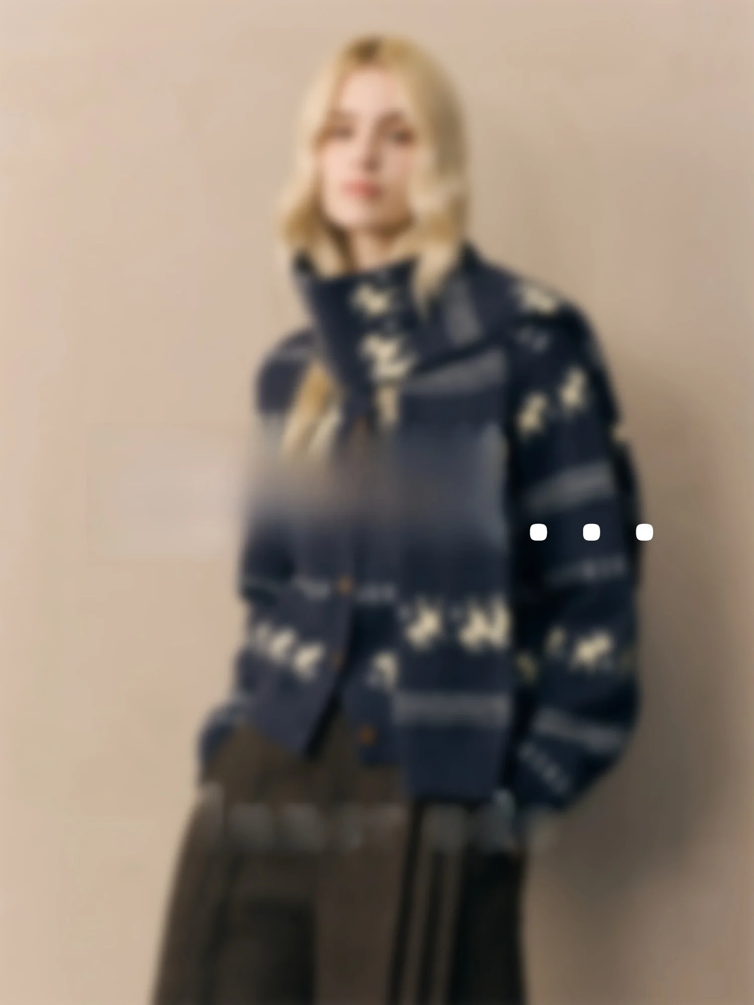 

Cisas Narrative Inner Ode Knitted Open Cardigan Deer Island Festive Aosphere Soft Long Sve round Ne Women's Knitwear