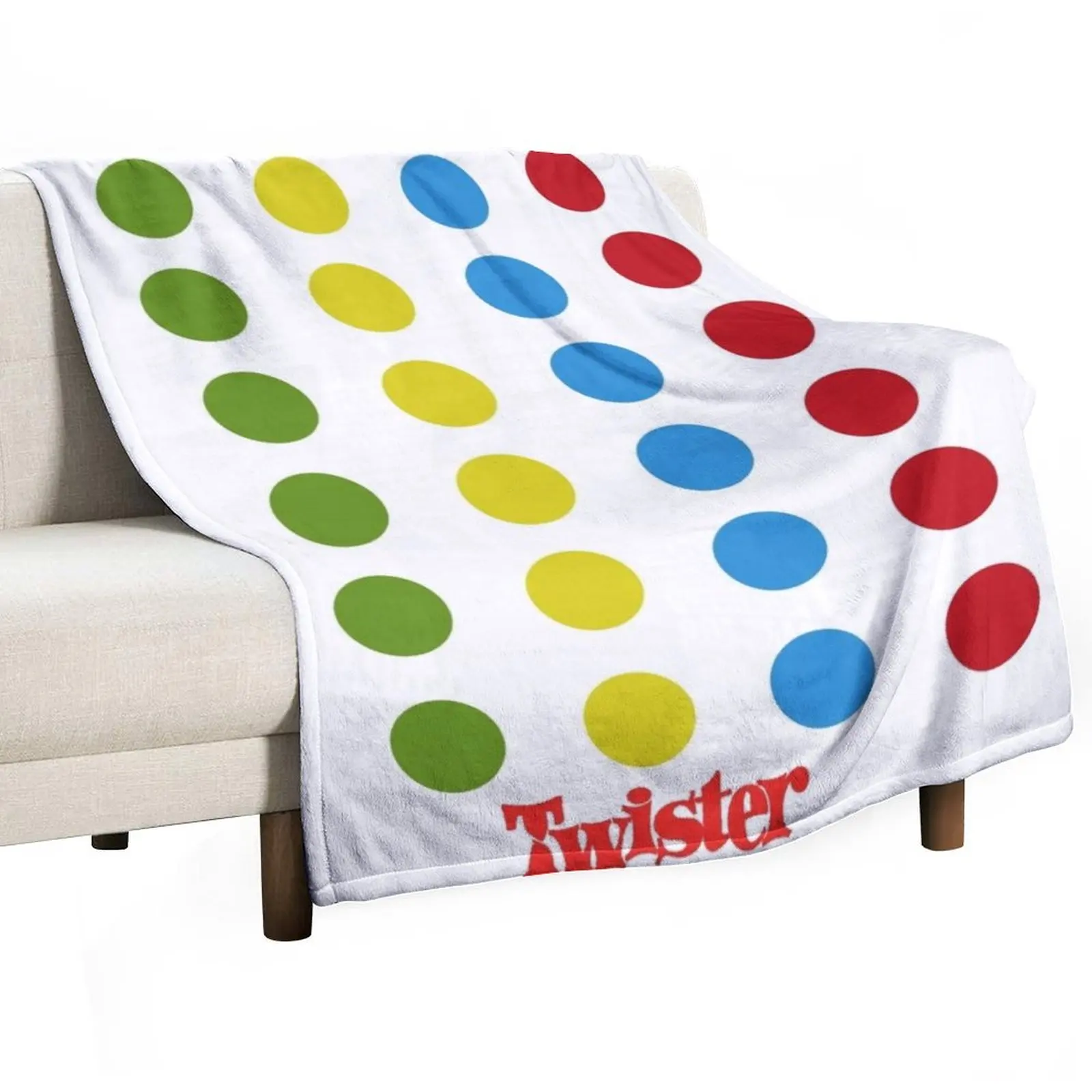 Twister Shower Curtain Throw Blanket Decoratives Bed Fashionable Blankets